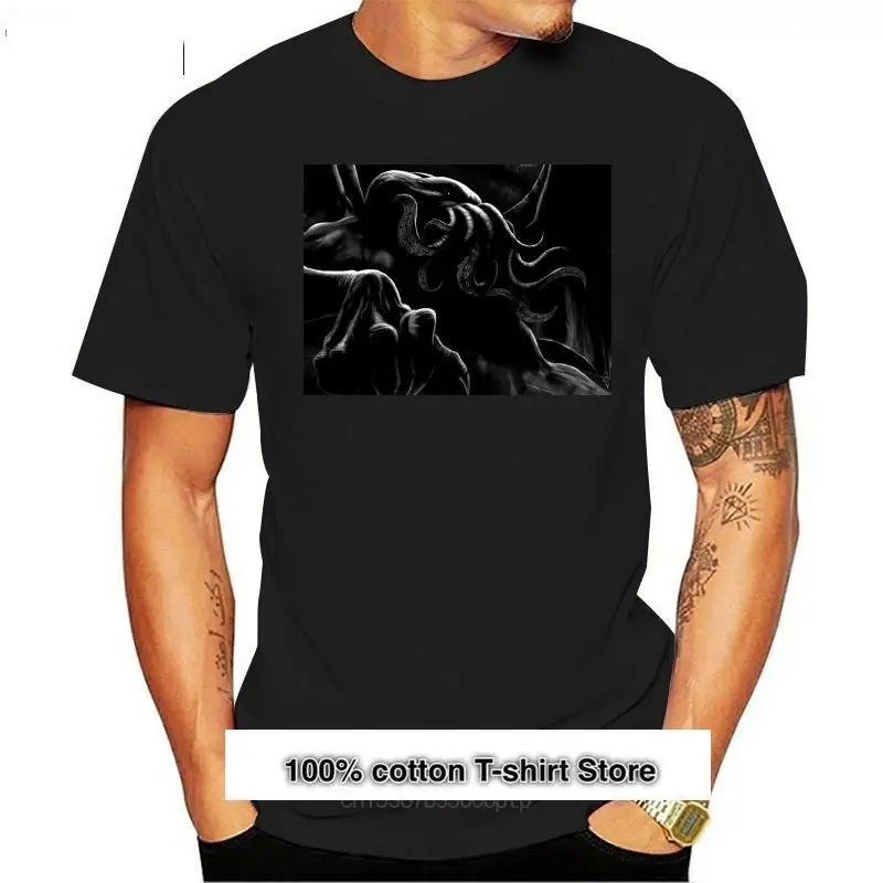 

Camiseta de moda para hombre, ropa de Cthulhu, Greatness, Wars, ужас, arкхэм, H P, Miskatonic, Lovecraft, dunque, juvenil