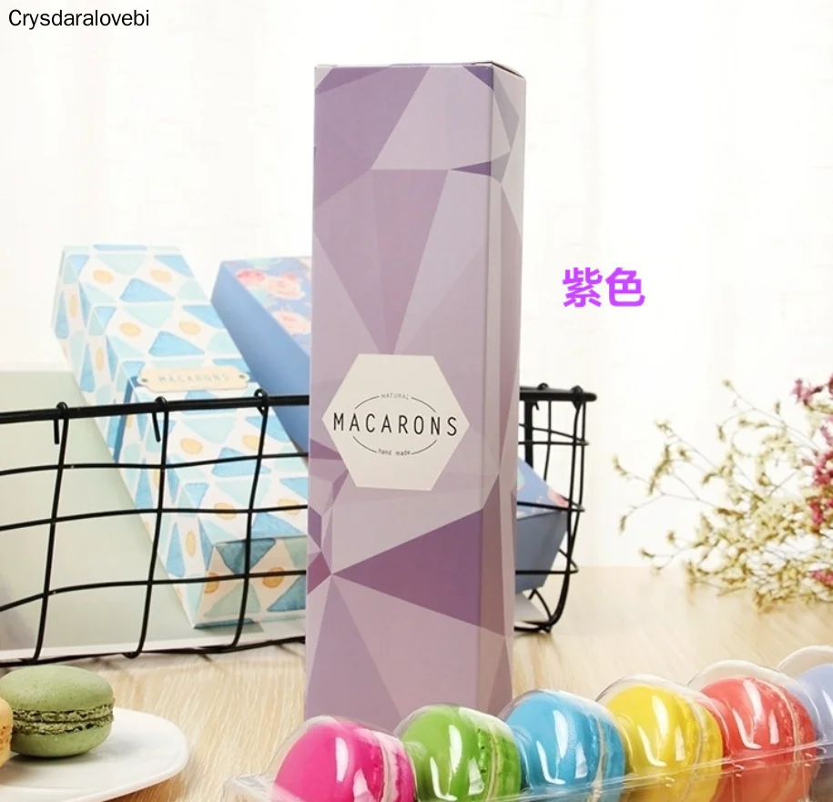 Макарон упаковка коробки для выпечки инструменты торт коробка шоколада Маффин