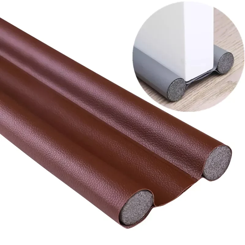 

Seal Strip Flexible Door Bottom Sealing Strip Protector Doorstop Dust-proof Blocker Sealer Soundproof 96cm*10cm