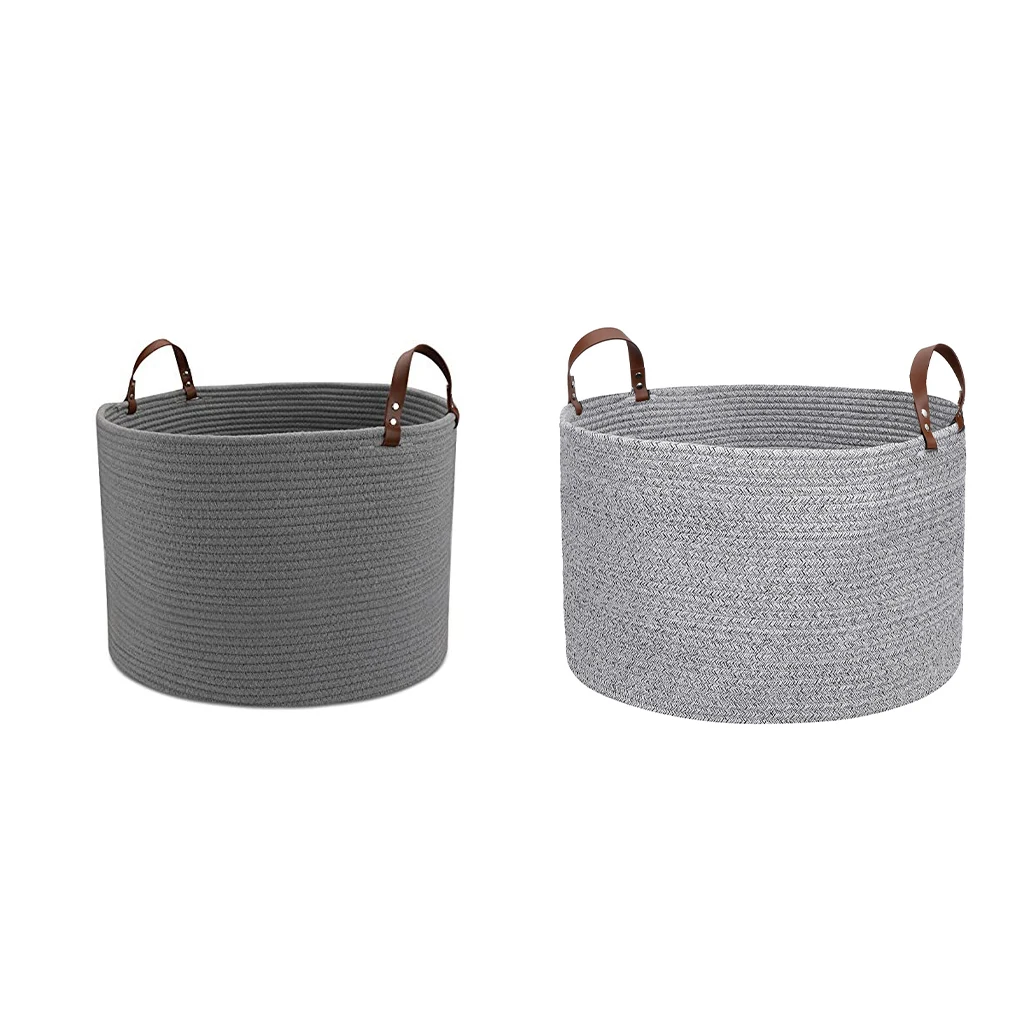 

Clothes Storage Basket Large-Capacity Laundry Hamper Sturdy CContainer Gadgets Comforters Blankets Bedding Sundries