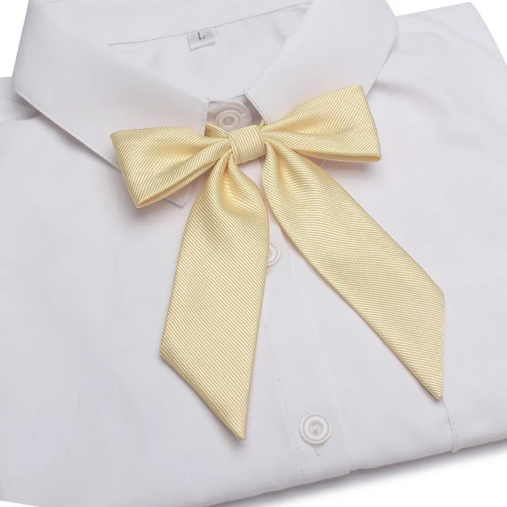 

Solid Chic Business Butterfly School Uniform JK Necktie Korean Style Cravat Students Bow Tie Women Bow Tie