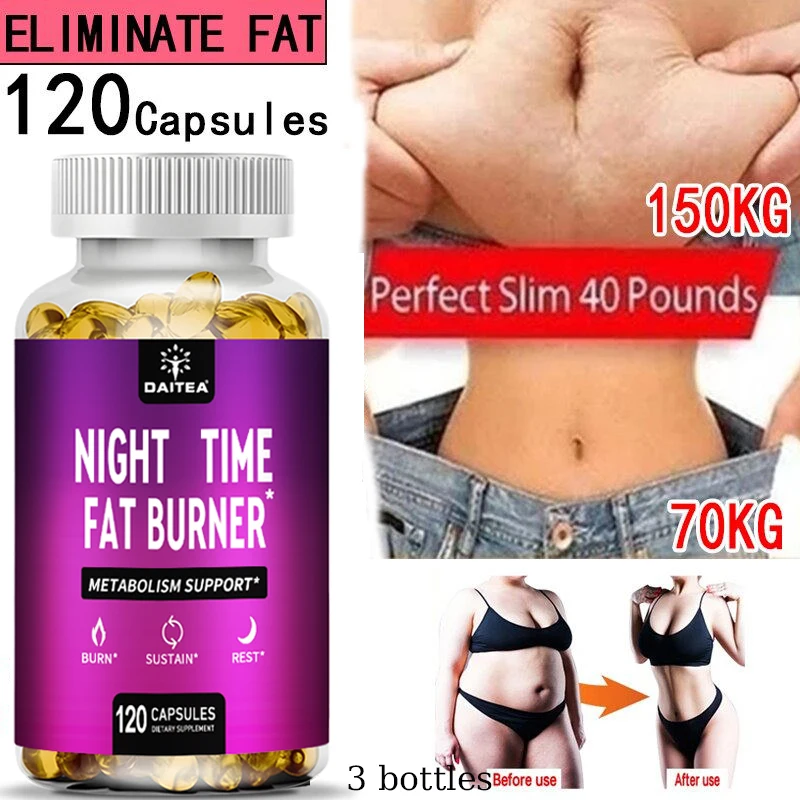 

Daitea Weight Loss Fat Burning Cellulitis Capsules,Detox,Digestive&Immune Support-Burns Fat&Controls Appetite,Improves Digestion