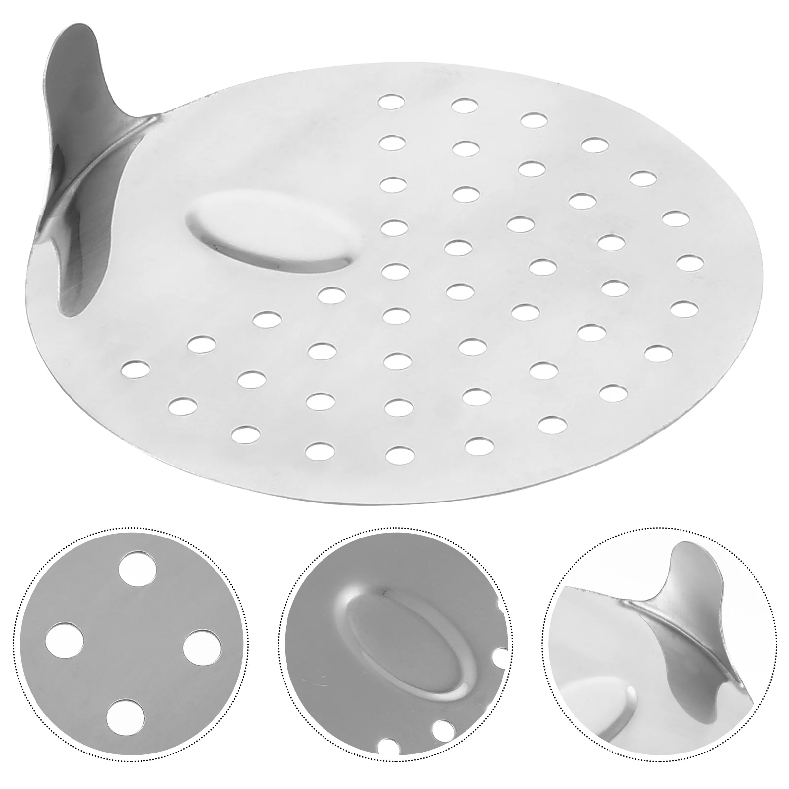 

2 Pcs Mesh Strainer Filter Can Water Kitchen Gadgets Vegetable Stainless Steel Drainer