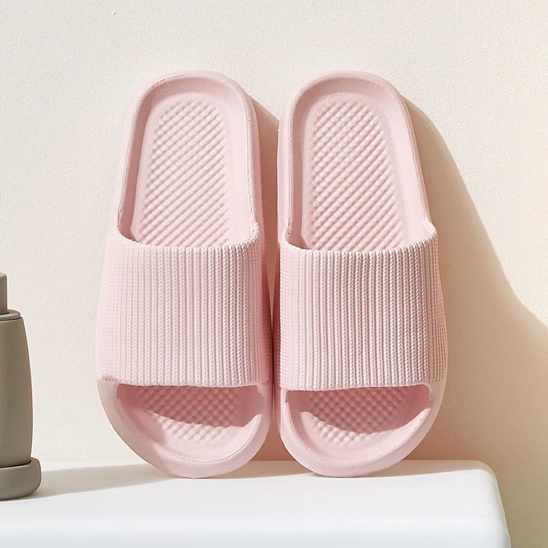 

Bathroom Slippers Light Summer Indoor Eva Slides Home Sandals Slippers Men Women Non-Slip Household Family Bath Shoes Sandales