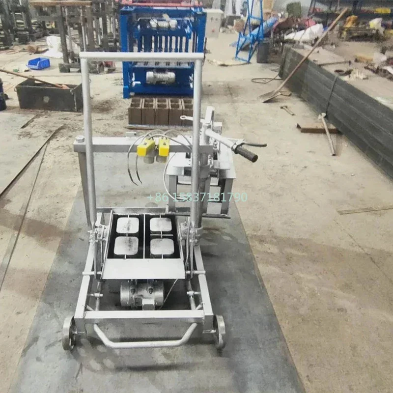 Фабричная розетка аппарат для изготовления кирпичной плитки Мобильный кирпичей