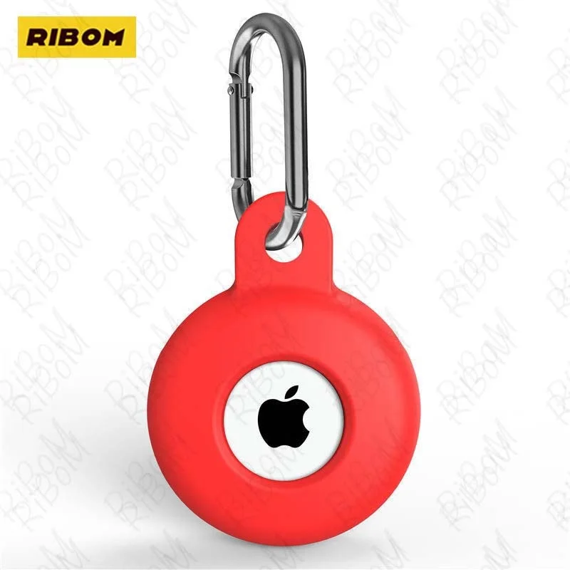 

TPU Silicone Shockproof Protective For AirTag 2021 Case Soft Skin Protective Cover For AirTags Keychain Anti-Lost Anti-Scratch
