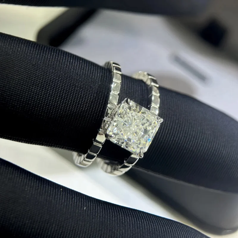 Бесплатная доставкаНовое кольцо из чистого серебра s925 с гальваническим