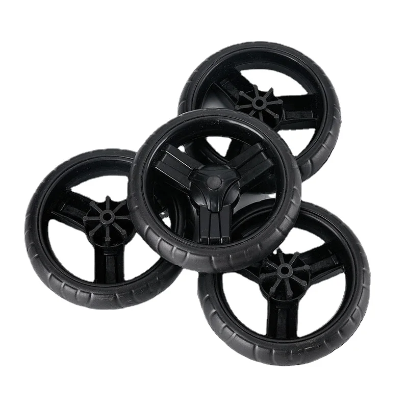 

2pcs Wheels for Shopping Cart 13cm Replacement Wheels for Reparing Shopping Cart and Trolley Dolly DIY Part Accessories