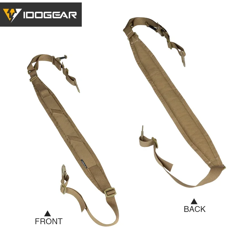 Фото Тактический оружейный ремень IDOGEAR R-Issue Slingster 2-точечный для охоты с быстрым сбросом MC 3428 №2