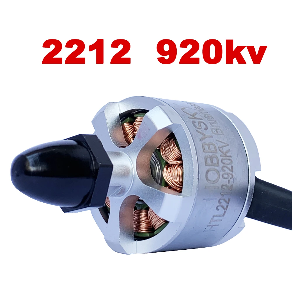 

2212 Brushless Outrunner Motor Drone Multi-axis Brushless External Rotor Motor 920kv For 450 F550 UAV Aircraft Frame