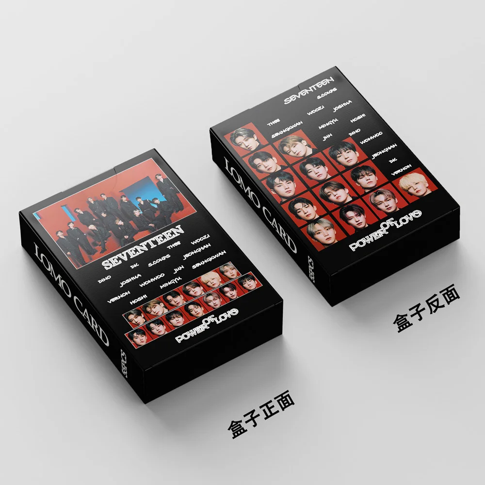 

55pcs/set Kpop SEVENTEEN POWER OF LOVE Lomo Cards New album ATTACCA High quality photo Seventeen for fans collection