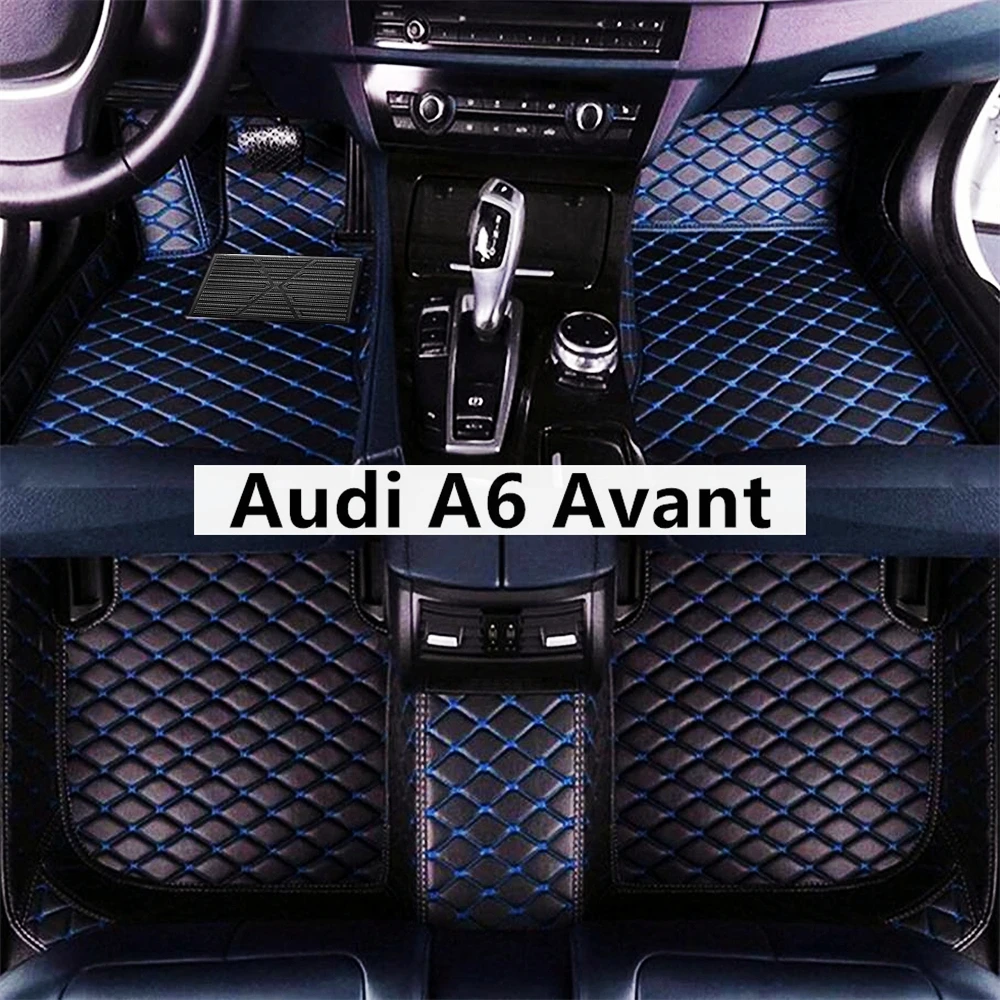

Новинка для Audi A6 Avant 4G5 4GD C7 4F5 C6 модные автомобильные коврики под заказ Аксессуары для ног автомобильные однотонные алмазные
