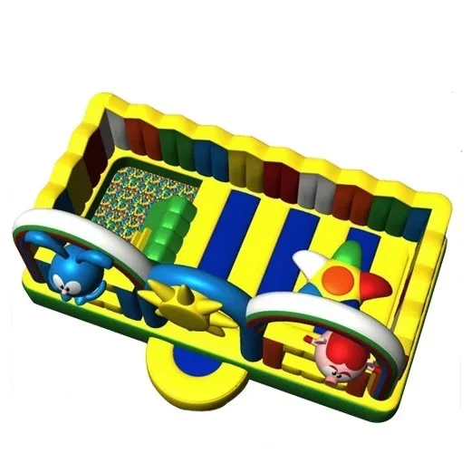 Парк надувной тематический парк замок для взрослых