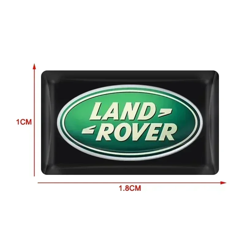 Рулевое колесо из углеродного волокна эмблема автомобиля 3D наклейки для Land Rover