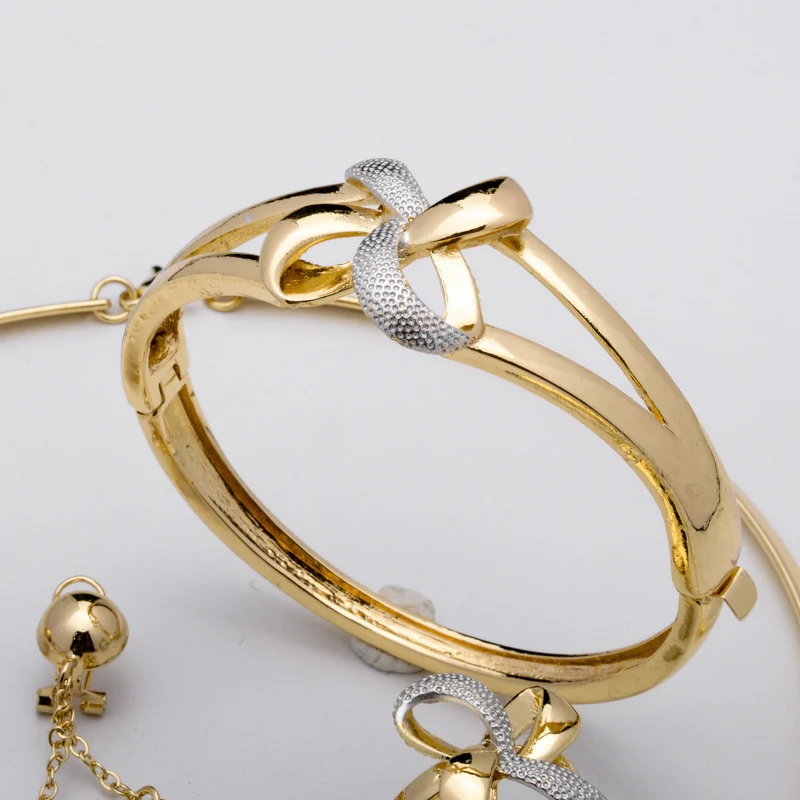 Sunny Jewelry 2022 Дубай Длинные Подвесные серьги Бабочка ожерелье браслет кольцо