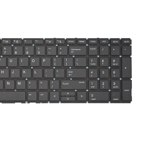 Клавиатура с русской раскладкой для ноутбука HP Probook 450 G6 450 G7 455 G6 455 G7 455R G6