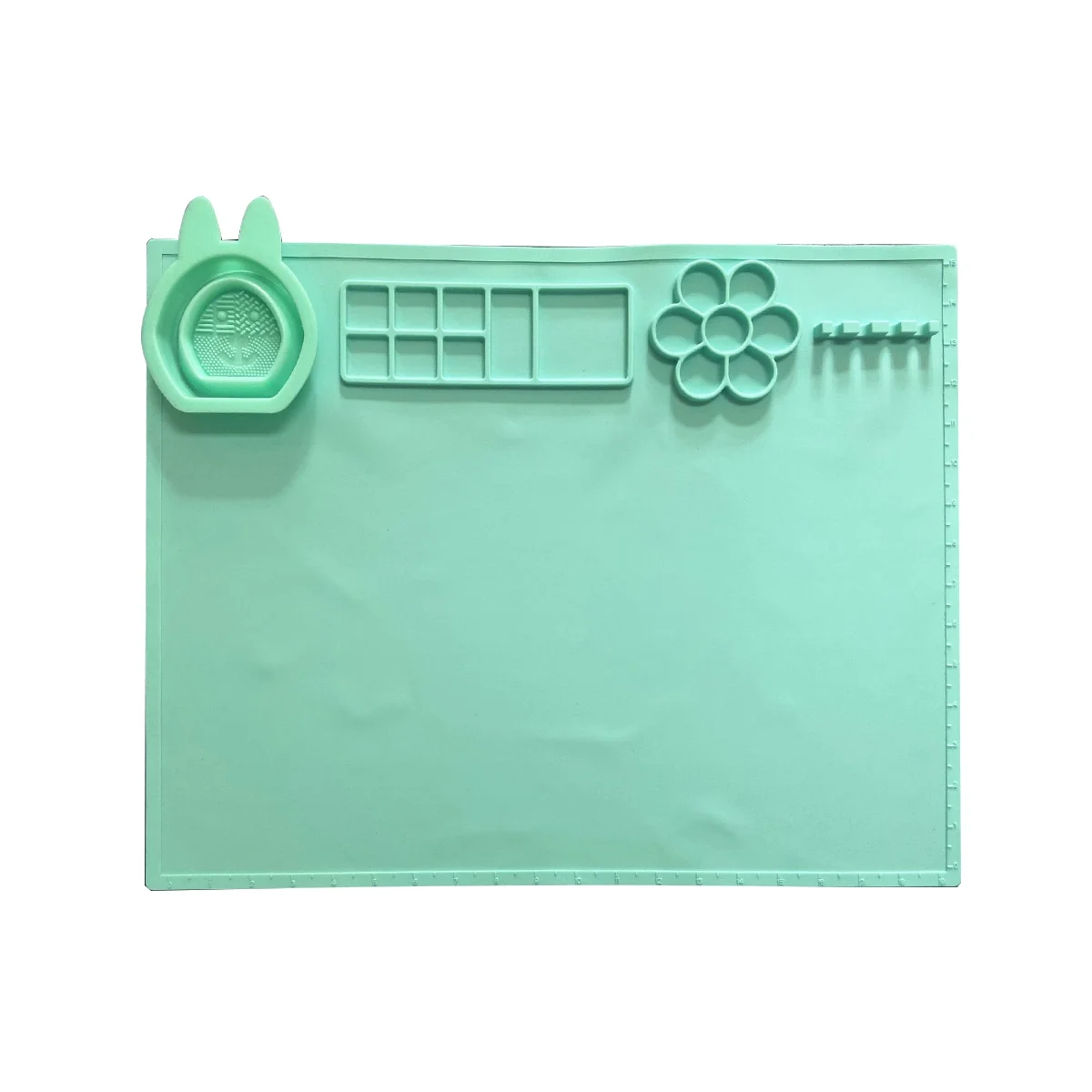 

Silicone Craft Mat for Crafts Silicone Artist Mat with Cup for Painting, Art, Handmade, Crafts, Sewing and Scrapbooking