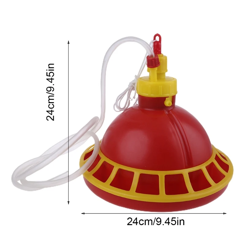 Chicken Feeder Automatic Water Dispenser for Poultry Feed Multi Chicks At Once images - 6