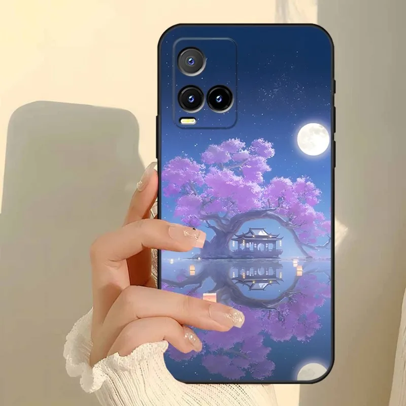 Чехол для телефона VIVO Y31 IQOO 9 U5 U5x V21e V23 Y31s Y76 X60 X70 X80 Y33s Y21 Y73 Y15s T1 Plus