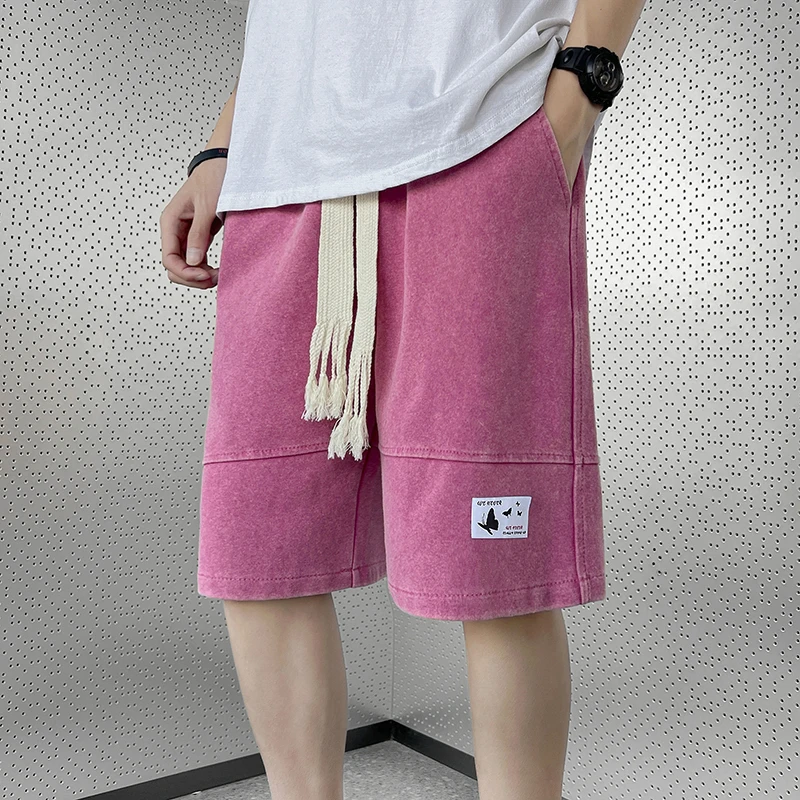 

Solid Male Clothes Half Pants Men's Shorts Work Wear Korean Luxury Clothing Sport Streetwear Summer Running 5XL 2023