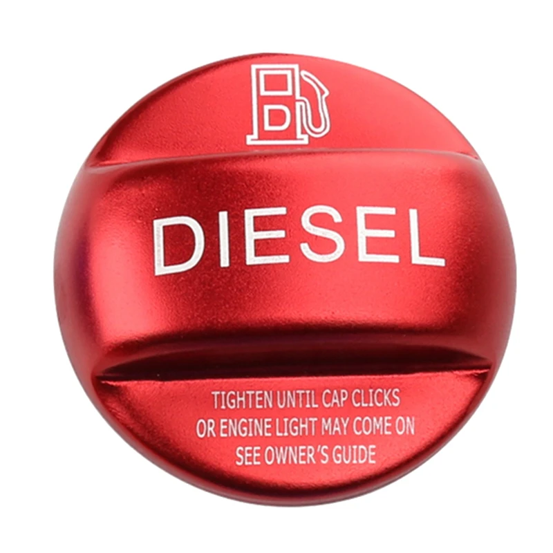 

Алюминиевые крышки для бензиновых и дизельных топливных баков, декоративная крышка для Golf 7 7,5 Golf 8 MK7 MK8 2015-2021 Diesel-Red