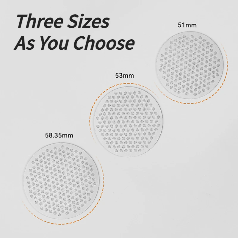 Многоразовый фильтр для кофе сетчатый экран приготовления эспрессо 51 мм 53 58