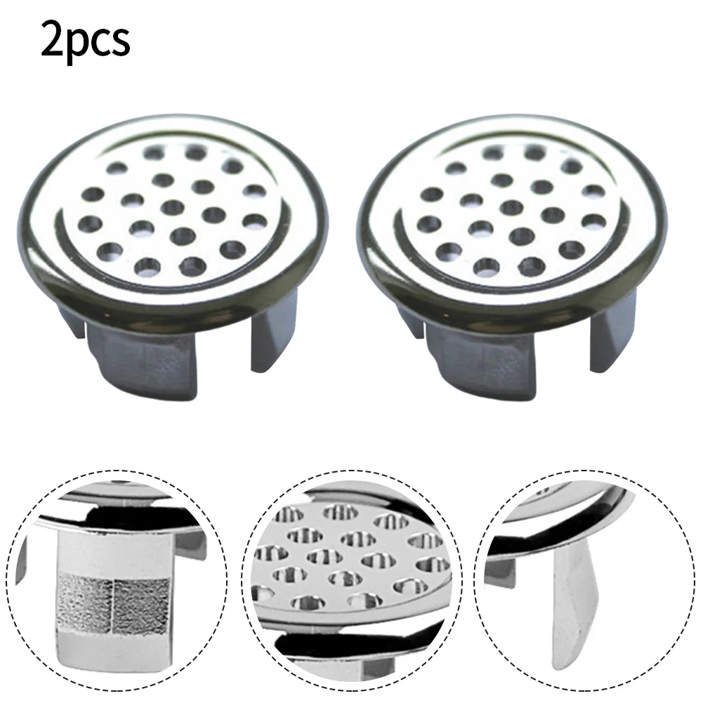 

Overflow Ring Bathroom Overflow Covers Basin/Sink Chromed Replacement Hole For Sanitary Pedestal Washbasin Tools Accessories