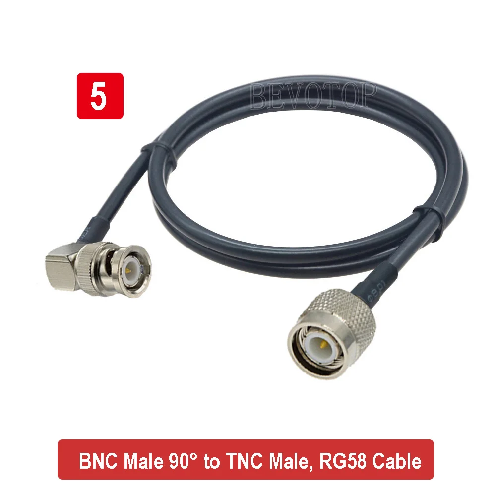 Кабель BNC (мама и папа)-TNC (папа) 50 ом 1 шт.