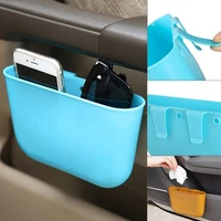 mini auto accessories vehicle rubbish office case box storage dust case trash can car garbage bin