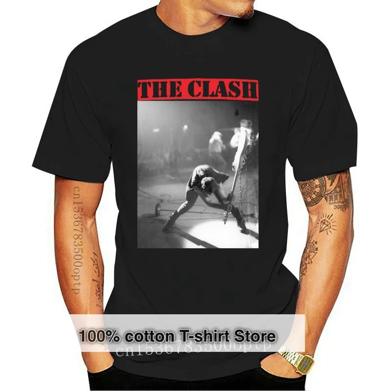 

The Clash-Smashing Guitar T-Shirt S-2XL New Official Live Nation Merchandise