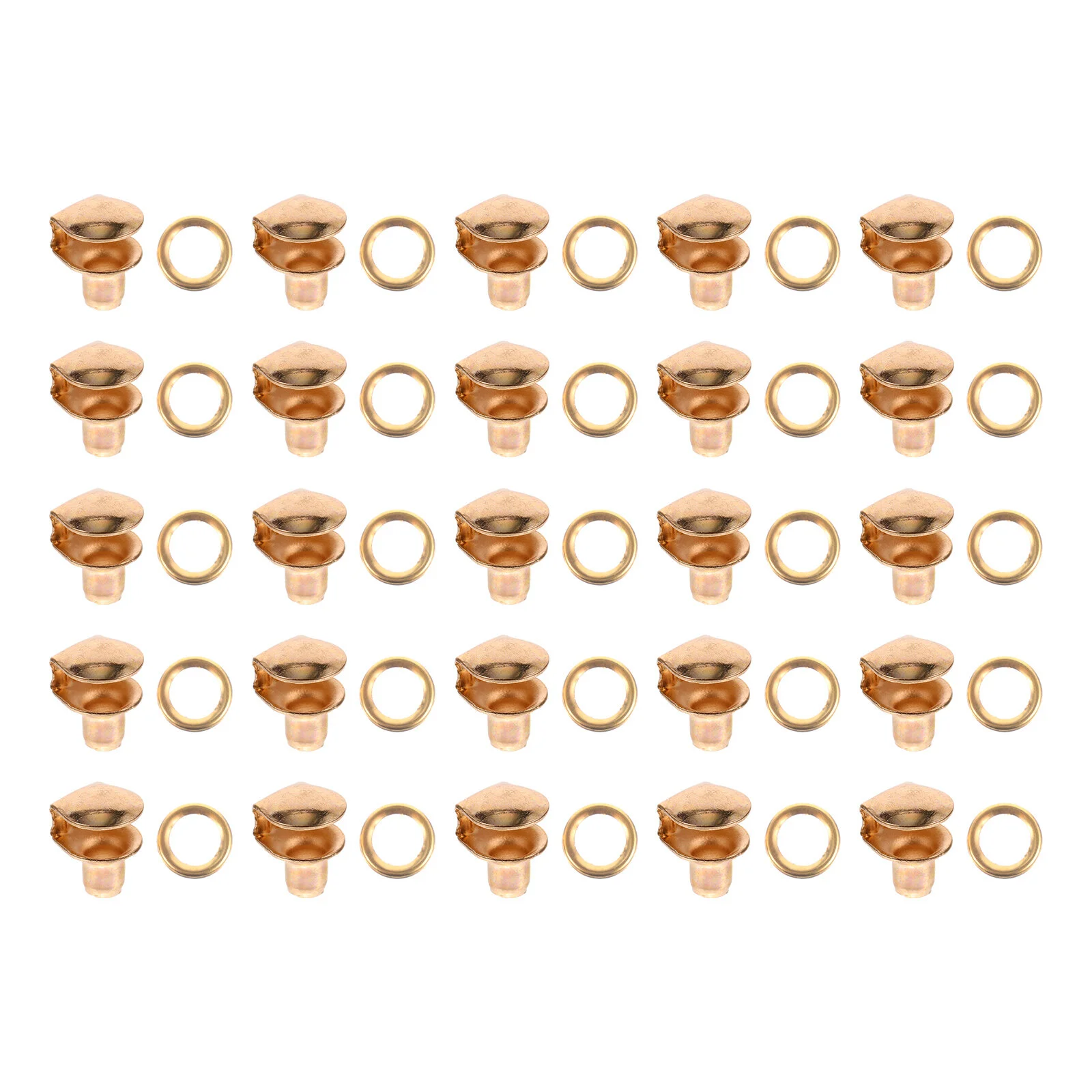 

20 Pcs Connector Brass Shoe Lace Buckles Shoes Hooks Kit Tool Metal Iron Gasket Shoelace Repair Travel Shoelaces