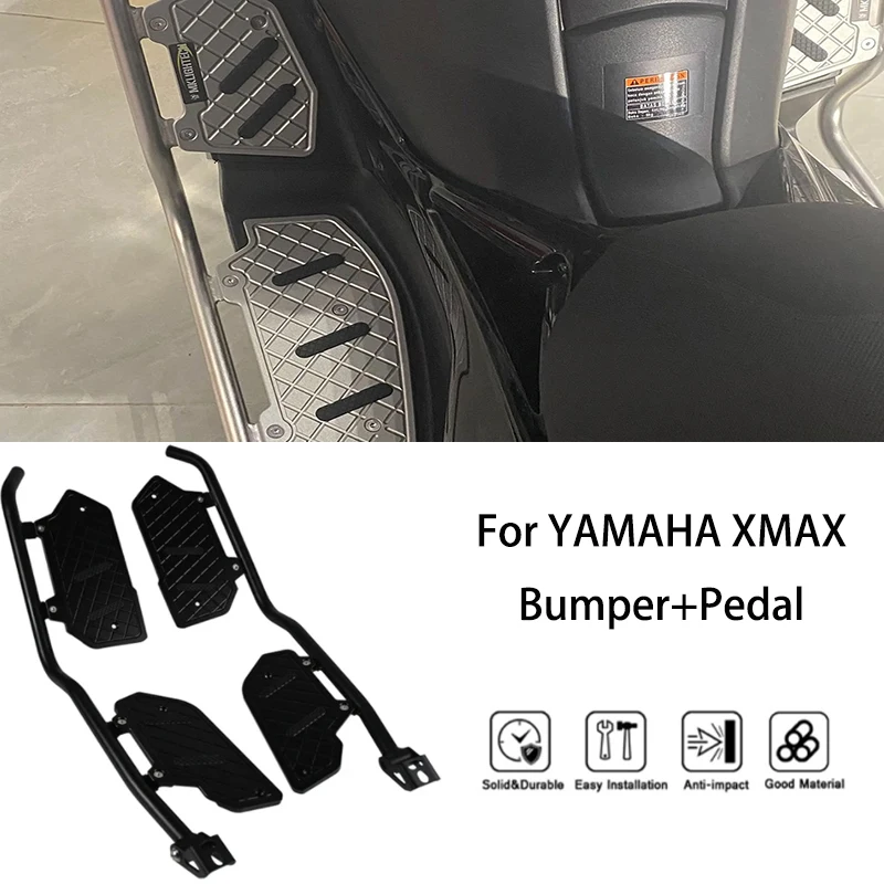 Передние и задние мотоциклетные педали для YAMAHA XMAX 2023-2024