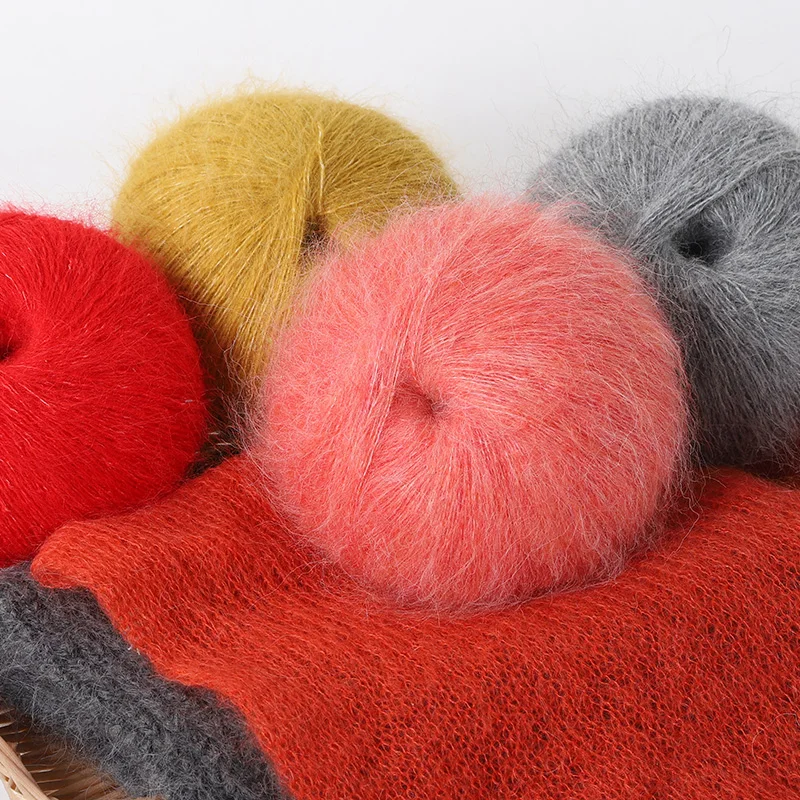 50 г Длинные плюшевая игрушка “Альпака” пряжа высокое качество теплые с