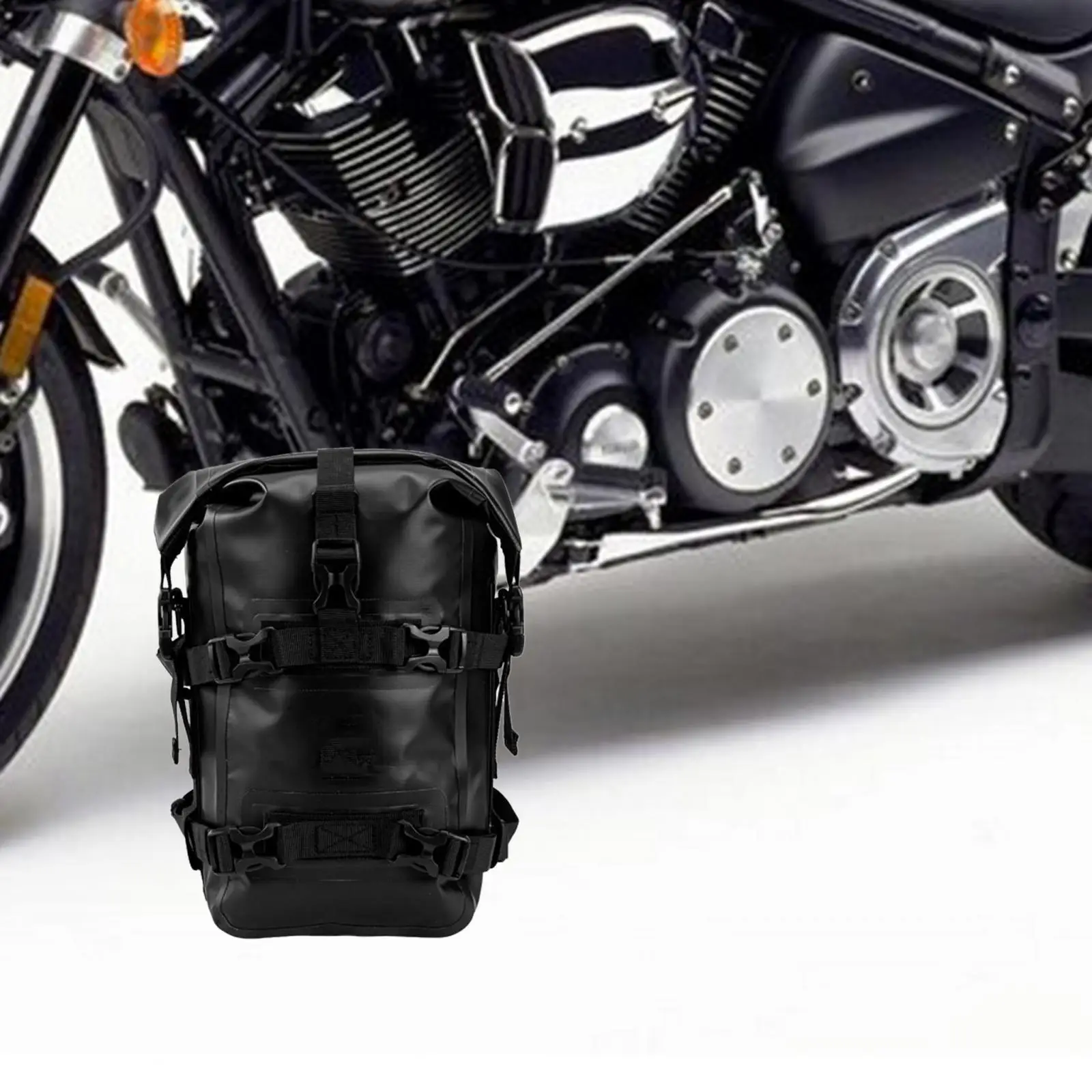 

Motorcycle Luggage IPX-7 Universal Motorbike Tour Bag Motorcycle Bumper Bag