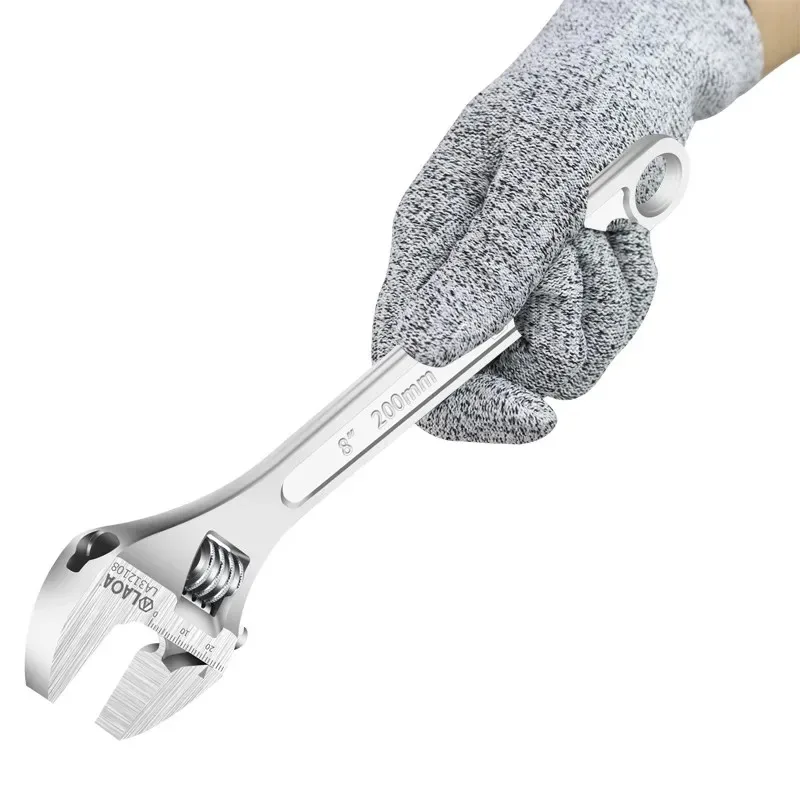 Регулируемый ключ LAOA промышленный тяжелый гаечный стальной автомобильный