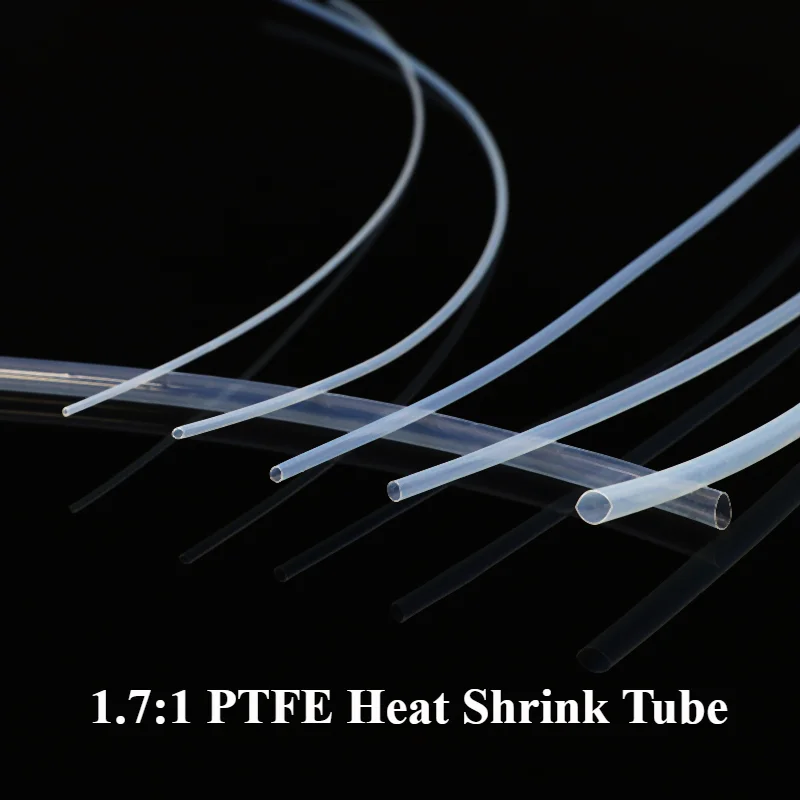 

Термоусадочная трубка PTFE прозрачная 0,5-15 мм