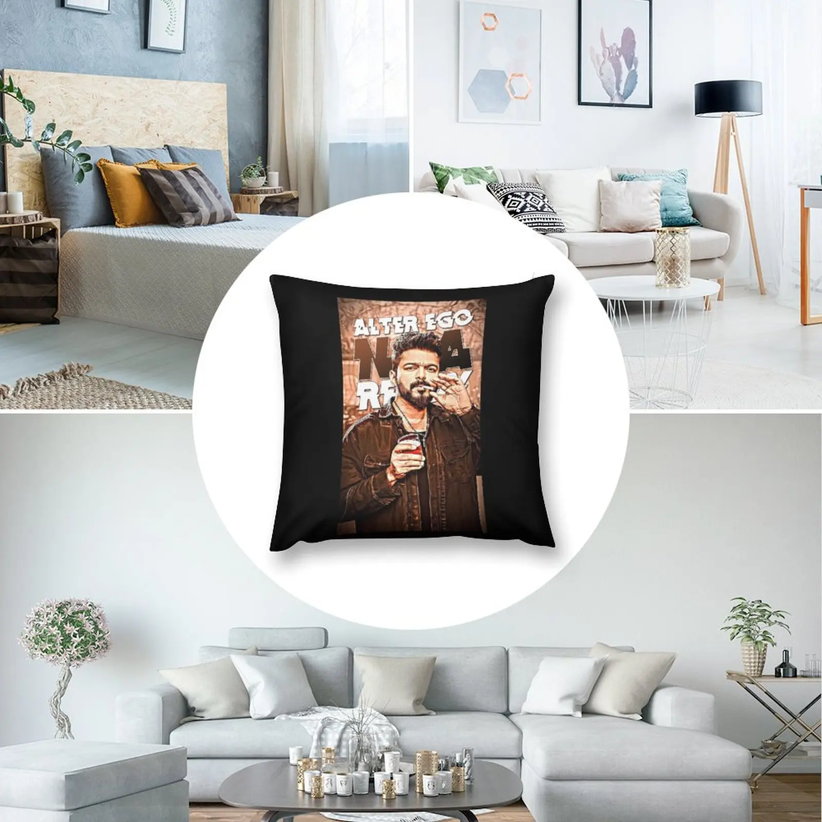 Декоративная подушка Vijay thalapathi LEO декоративные подушки для дивана роскошная