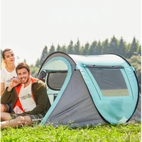 beach tent camper awning outdoor camping tent awning camping 3 4 people automatic quickly open sun shade tent for beach