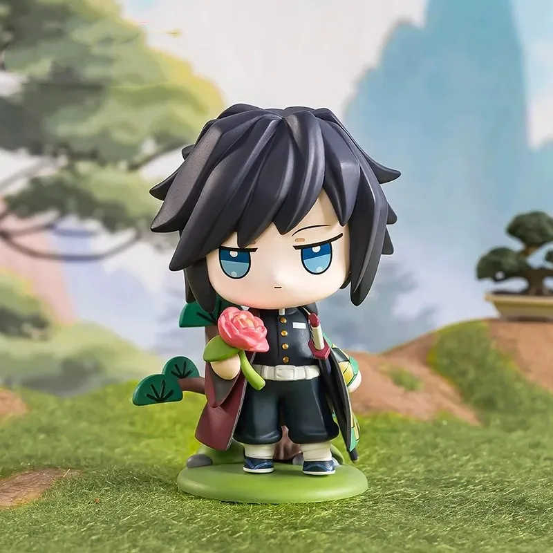 

Demon Slayer Birth Flower Series Blind Box Surprise Box Original Action Figure Cartoon Model Mystery Box Collection Girl