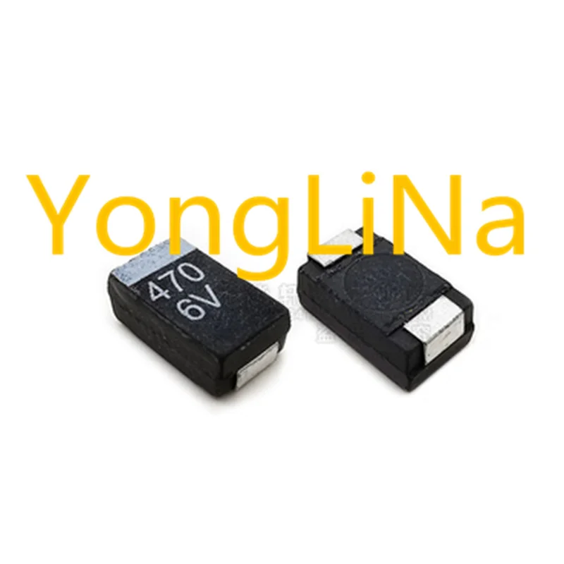 

10-20PCS 6.3V470UF 477 470UF 6V D7343 D Tantalum Capacitor in new quality goods