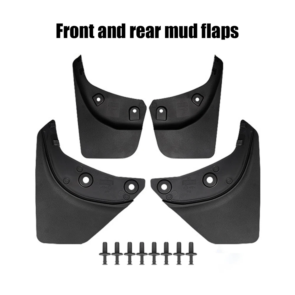 

A pair Car Wheel Mud Flaps Splash Guards For Tesla Model Y Official Version Front Rear Wheels Mud Protector Splash Pane