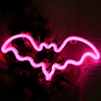 led bat neon sign cloud led light wall room art decor home bedroom gaming room party decoration creative gift neon night light