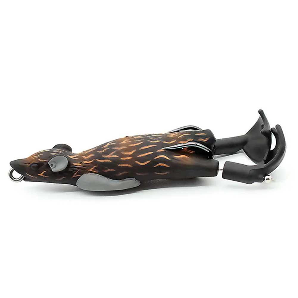

2Pcs 9cm 12g Artificial Rat Fishing Lure Artificial Mice Lures Soft Baits Mouse Bait Fishing Accessories