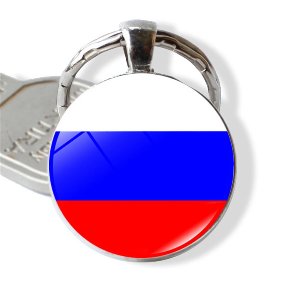 Украинская версия брелок для ключей с национальным футбольным флагом стран мира
