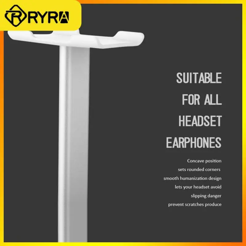 

Headphones Storage Headphones Stand Holder Bar Flexible Headrest Earphone Display Rack Hanger Bracket Over Ear Pc Headsets