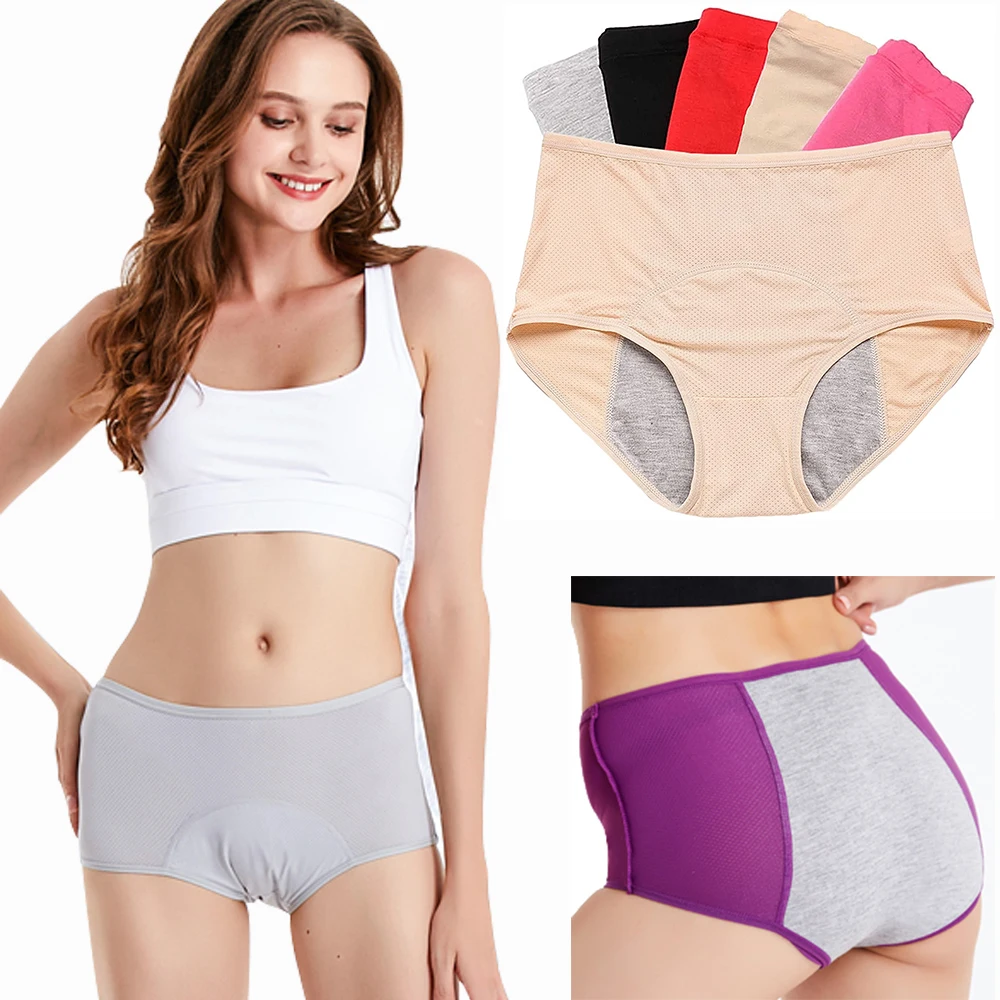 Купи Physiological Pants Leak Proof Menstrual Panties Women Underwear Period Comfortable Waterproof Briefs Panty For Women за 395 рублей в магазине AliExpress