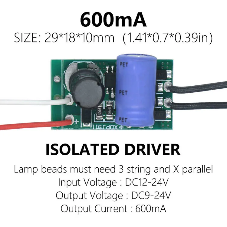 

DT&ZM Трансформатор освещения для LED ламп DC12-24V