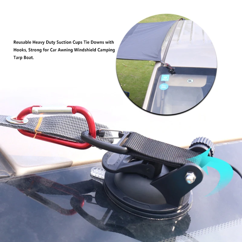 2/присоска якорь крепление с крючком брезент для кемпинга в качестве