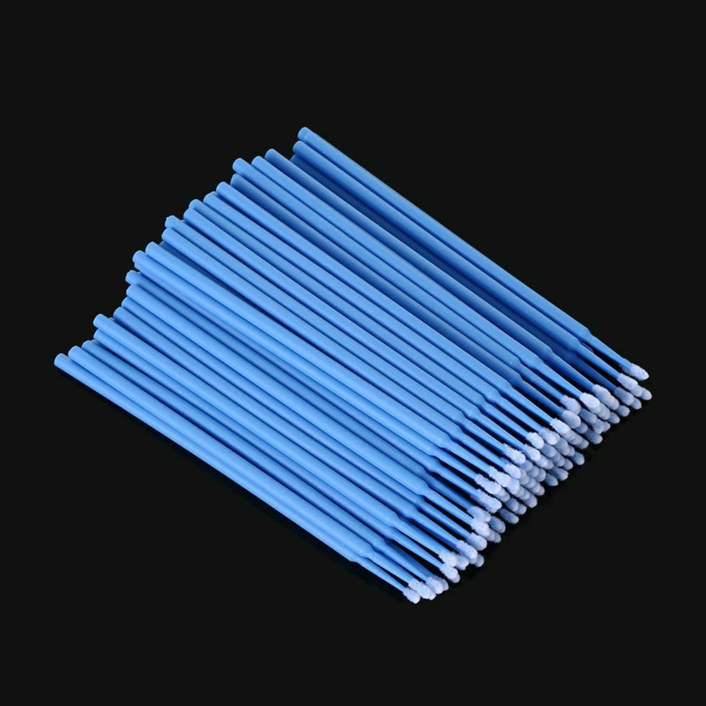 

100PCS Car Maintenance Tools Paint Brushes Paint Touch-Up Disposable Dentistry Pen Car Applicator Stick Plastic Car Care Parts