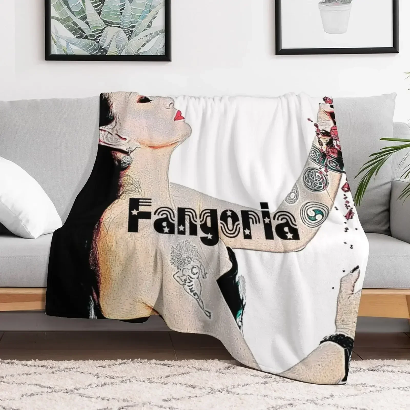 Фангория разные наклейки Аляски одеяло роскошные декоративные одеяла